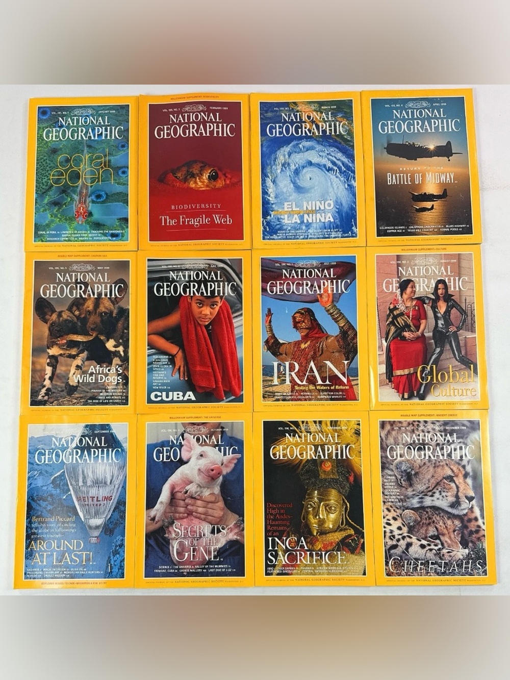 National Geographic 1999 Originals Full Set